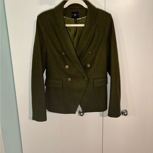 Studio Olive Double-Breasted Blazer